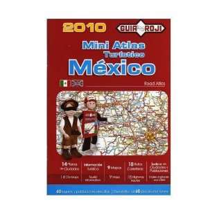  Miniatlas Turistico Mexico Road Atlas 2010 English/Spanish 