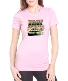 Army M1A2 Apache Scene Next Level Tee Shirt  