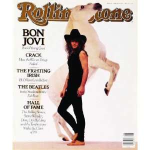 Rolling Stone Cover of Jon Bon Jovi by unknown. Size 20.00 X 24.00 Art 