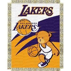  Los Angeles LA Lakers Baby Blanket Bedding Throw 36 x 46 