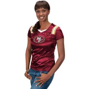  NFL San Francisco 49ers Womens Plus Size Draft Me Short 