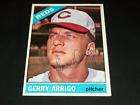 Reds Gerry Arrigo Auto Signed 1966 Topps #357 JSA R