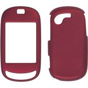  Dark Red Soft Touch Snap On Case for T669 Gravity Touch 