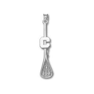  Cornell Big Red 1 1/2 Sterling Silver C Lacrosse 