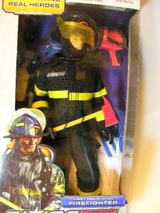 Joe 2011 12 Figure Real Heroes Firefighter 653569646532  