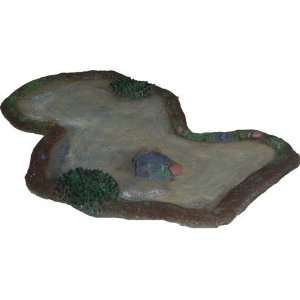  Terrain Rivers   Lagoon 9x5 Muddy River (Finished) Toys & Games