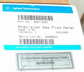 Agilent 5067 0223 PRECISION GAS FLOW METER NEW  