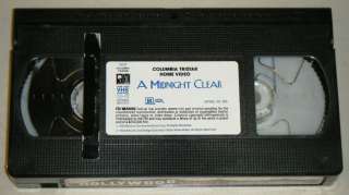 MIDNIGHT CLEAR VHS MOVIE, Columbia Tristar 1992   Peter Berg & Kevin 