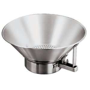   15 3/8 Inch Fried Food Colander, Stainless Steel: Kitchen & Dining
