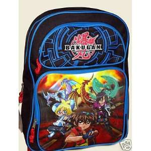  Bakugan Battle Brawlers Lrg Size Backpack School Bag: Toys 