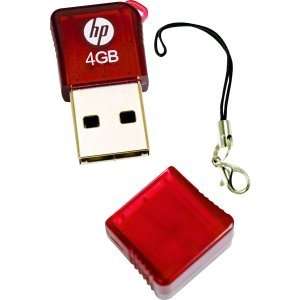  New   HP v165w 4 GB USB Flash Drive   Red   KA1192 