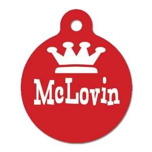  McLovin   Pet ID Tag, 2 Sided, 4 Lines Custom Personalized 