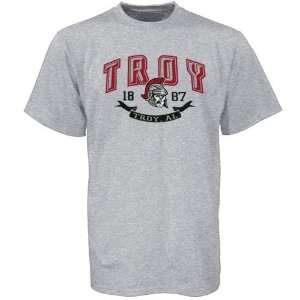 Troy University Trojans Ash School Pride T shirt