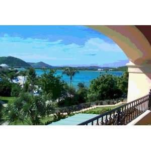  Tropical Island Balcony View 