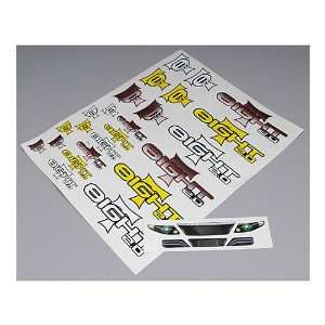  Team Losi Large Decal Sheet: 8T 2.0: Toys & Games