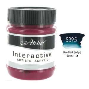   Atelier Interactive Acrylic   250 ml Jar   Blue Black Toys & Games
