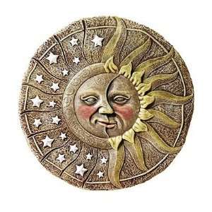  Alabastrite Sun & Star Garden Plaque Patio, Lawn & Garden