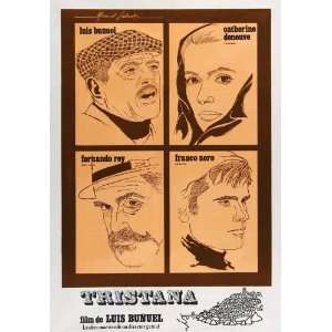  Tristana Movie Poster (11 x 17 Inches   28cm x 44cm) (1970 