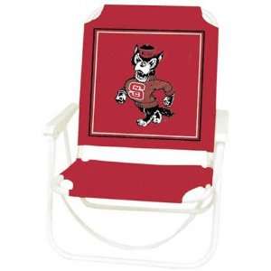  North Carolina State Wolfpack Beach Chair Sports 