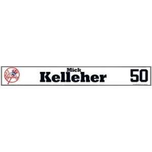  Mick Kelleher #50 2010 Yankees Spring Training Game Used 