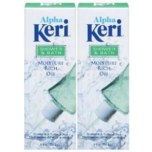  Alpha Keri Moisture Rich Oil 8 fl oz (237 ml) Beauty
