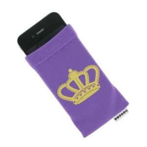  Trendz Mobile Phone Sock   Purple Crown Electronics