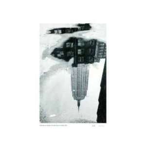   State Building in a Puddle by Andre Kertesz, 12x20