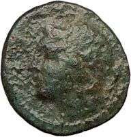 NEAPOLIS Campania 300BC Ancient Greek Coin APOLLO Tripo  