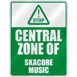  STOP  CENTRAL ZONE OF SKACORE  PARKING SIGN MUSIC: Home 
