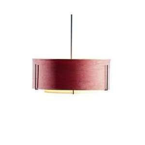  Hubbardton Forge Terracotta Red Pendant Chandelier