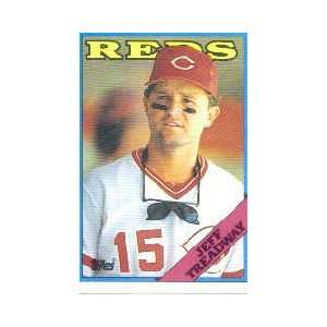  1988 Topps Traded #122T Jeff Treadway: Sports & Outdoors