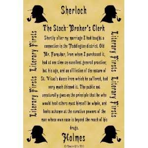   First Lines Sherlock Holmes The Stock Brokers Clerk