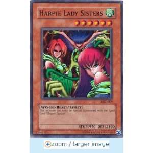   Yugioh Mrd 009 Harpie Lady Sisters Super Rare Foil Card Toys & Games