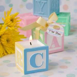  Baby Block Design Scented Candle Favors: Everything Else