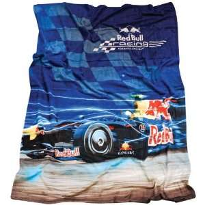  Red Bull F1 Car Fleece Throw Blanket