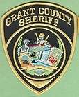 GRANT COUNTY WASHINGTON WASH WA SHERIFF DEPT GCSO GCSD