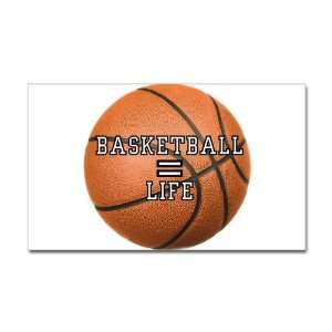    Sticker (Rectangle) Basketball Equals Life: Everything Else