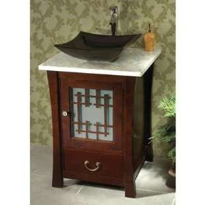  Orient Kumi 22 Bathroom Vanity in Vintage Walnut