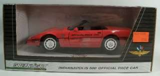 Greenlight Indianapolis 500 Offical Pace Car 1986 Red Corvette MIB 1 