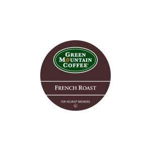 Green Mountain French Roast Coffee K cups 144 Ct (6 Boxes of 24 Ct 