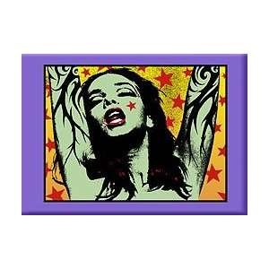 Artist Frank Kozik Lush Ecstacy Tattoo Lady (93 Pearl Jam Poster Image 