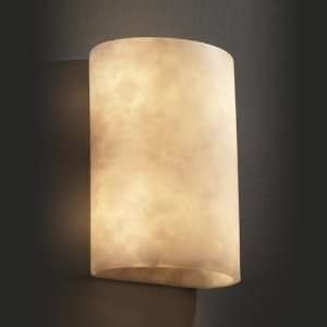  Clouds Large Half Cylinder Wall Sconce
