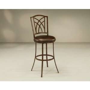   BE 972 Kyra Barstool in Burnished Ember Height 30 Furniture & Decor