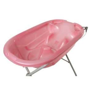  2 Position Baby Bather Bath Tub Set in Pink Baby