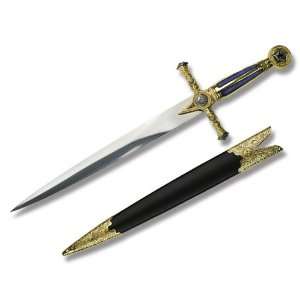  SC 21.5 MASON DAGGER W/SCABBARD(BLUE)