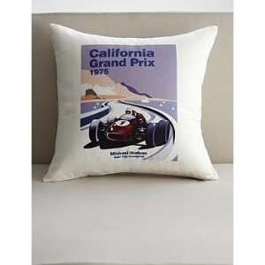  race car grand prix   18x18 pillow cover + insert: Home 