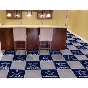  Fanmats Dallas Cowboys Team Carpet Tiles: Sports 