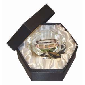  New Lambeau Field On A 4 Diamond Glass. Jewelry Box 