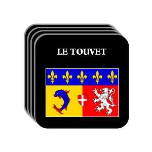  Rhone Alpes   LE TOUVET Set of 4 Mini Mousepad Coasters 