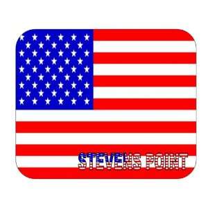  US Flag   Stevens Point, Wisconsin (WI) Mouse Pad 